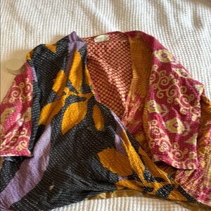 Kantha Bae- boutique- boho Multicolor Women's Top